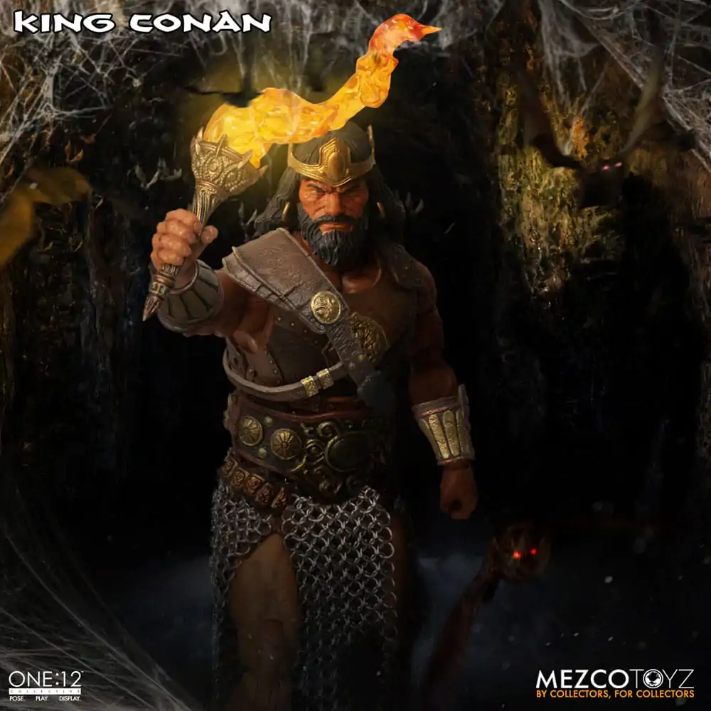 Conan the Barbarian Action Figure 1/12 King Conan 17 cm termékfotó