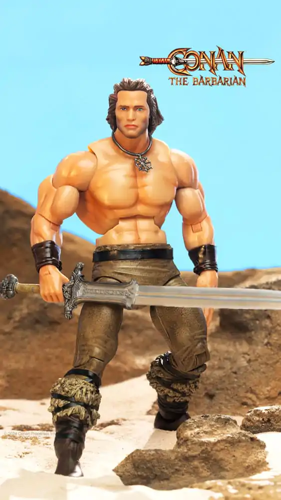 Conan the Barbarian 1982 Deluxe Action Figure Conan Iconic Pose 18 cm termékfotó