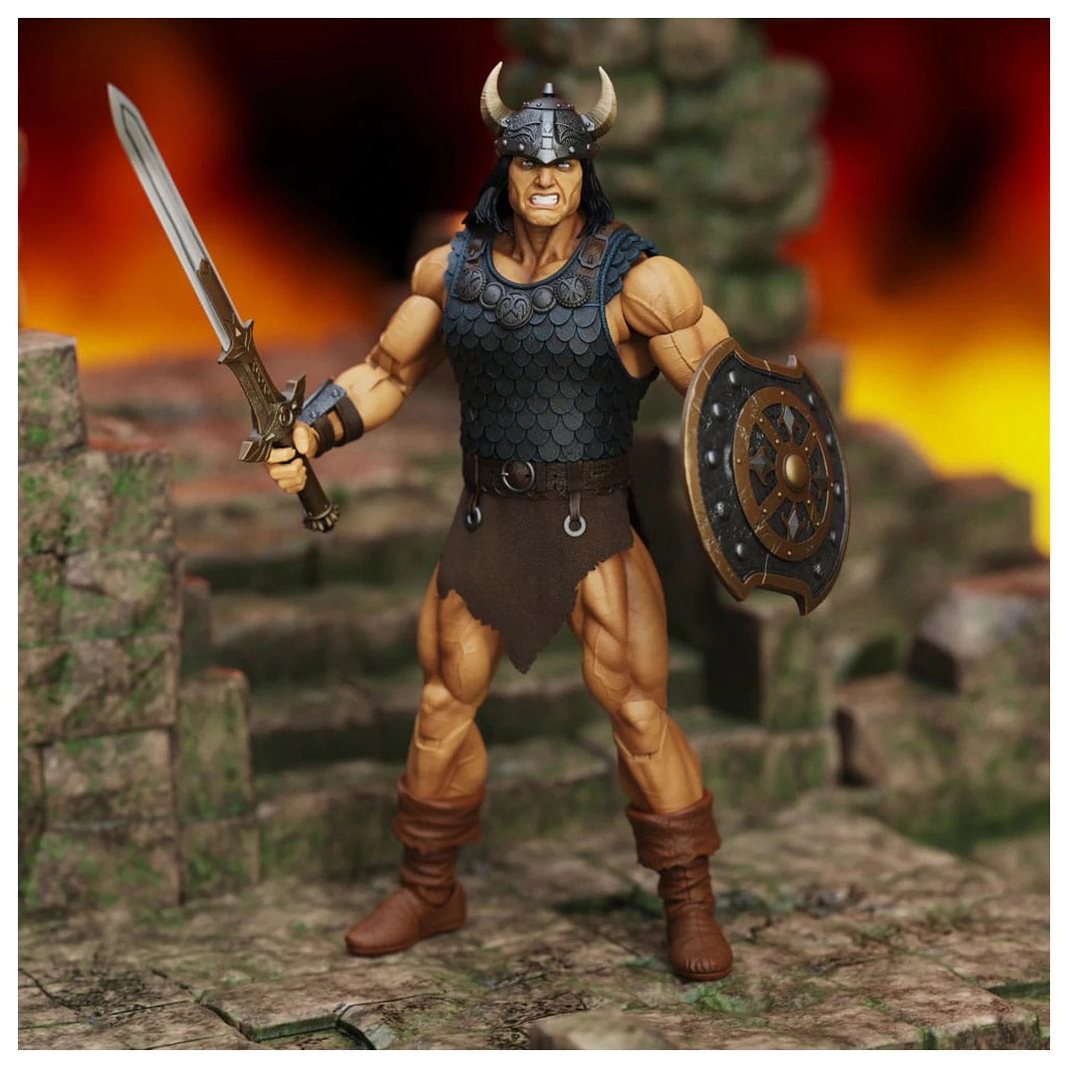 Conan the Barbarian Epic H.A.C.K.S. Action Figure 1/12 Conan: Reaver of the Black Coast product photo
