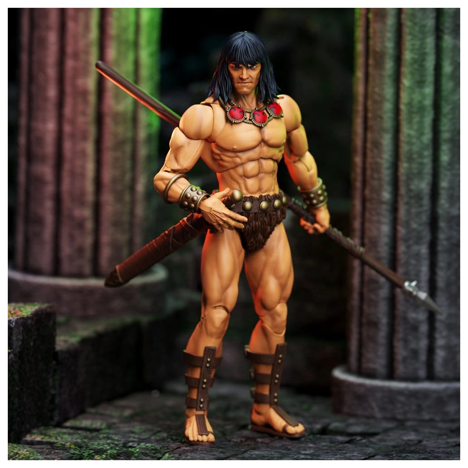 Conan the Barbarian Epic H.A.C.K.S. Action Figures The Tower of the Elephant Set: Young Conan and Yag Kosha product photo