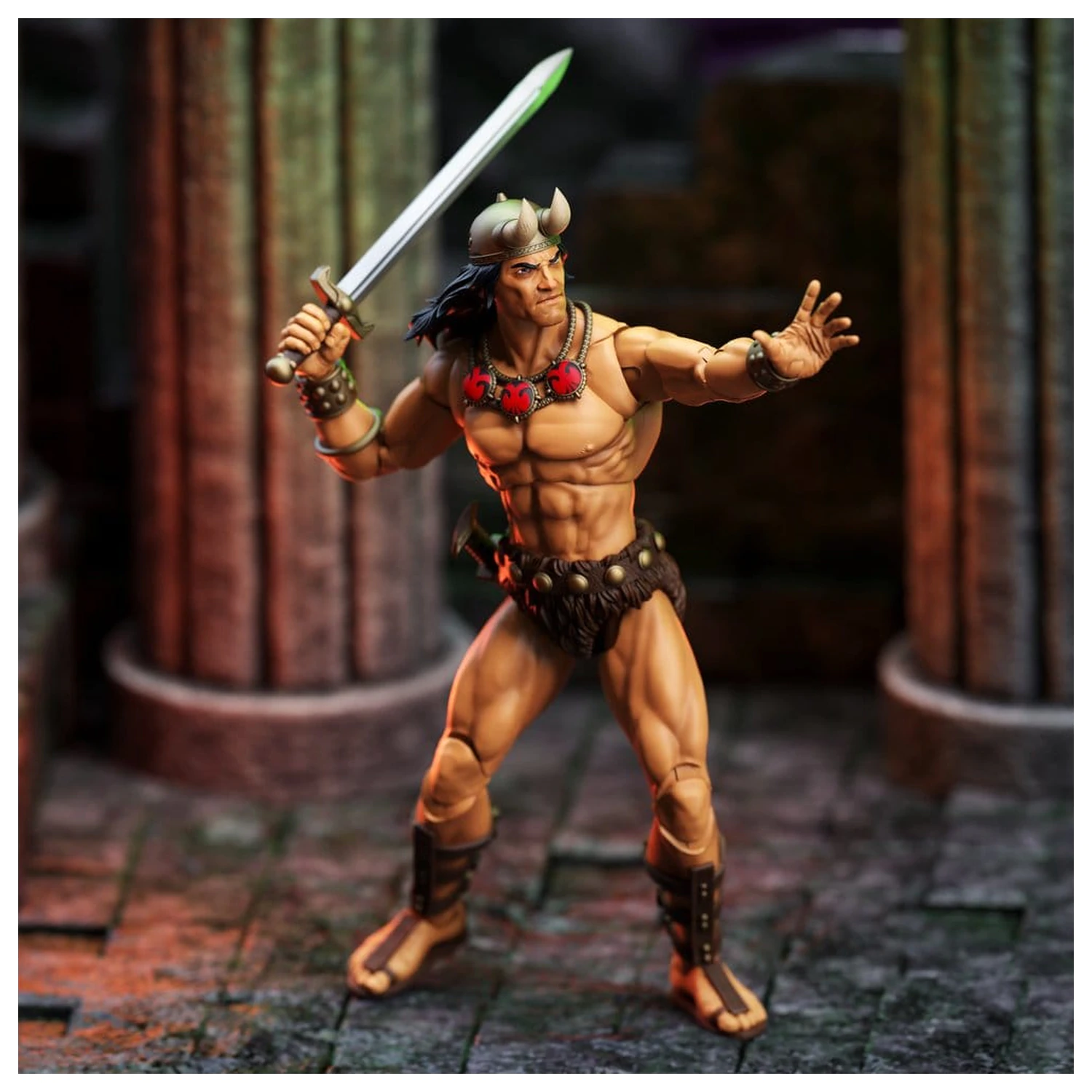 Conan the Barbarian Epic H.A.C.K.S. Action Figures The Tower of the Elephant Set: Young Conan and Yag Kosha product photo