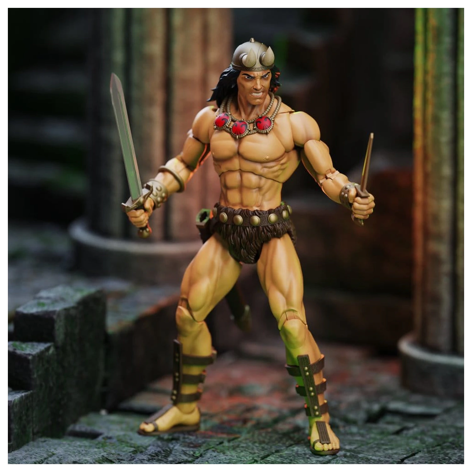 Conan the Barbarian Epic H.A.C.K.S. Action Figures The Tower of the Elephant Set: Young Conan and Yag Kosha product photo