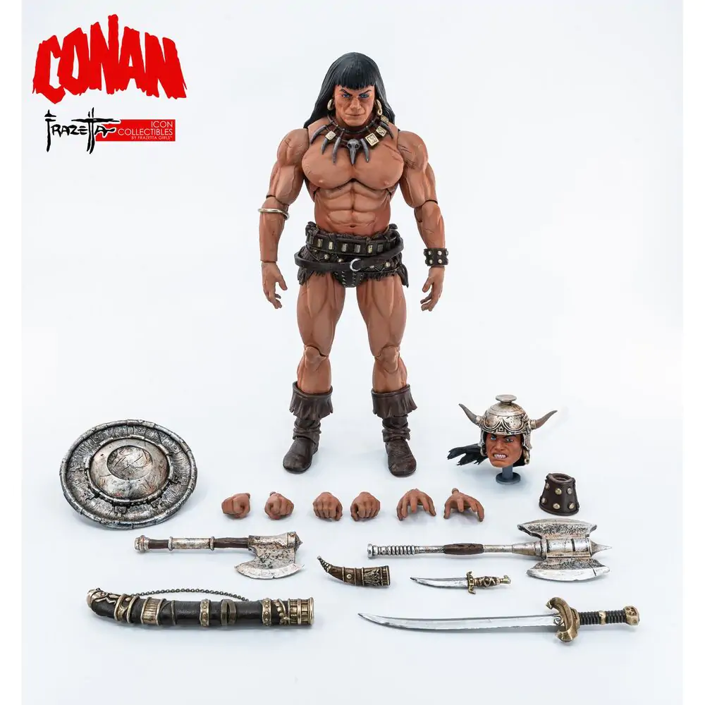 Conan the Barbarian Frazetta Icon figure 17cm product photo