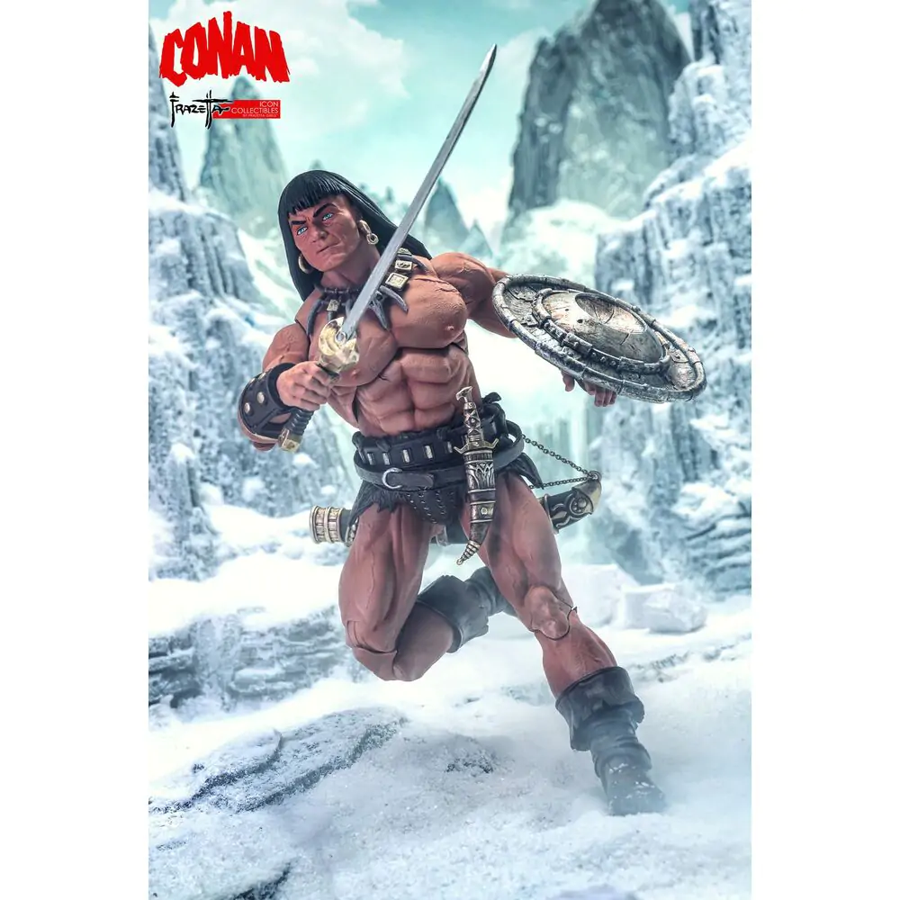 Conan the Barbarian Frazetta Icon figure 17cm product photo