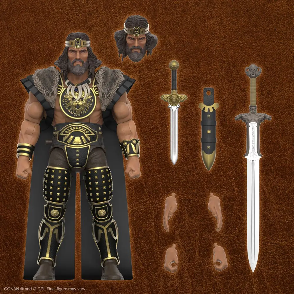 Conan the Barbarian Ultimates Action Figure King Conan 18 cm product photo
