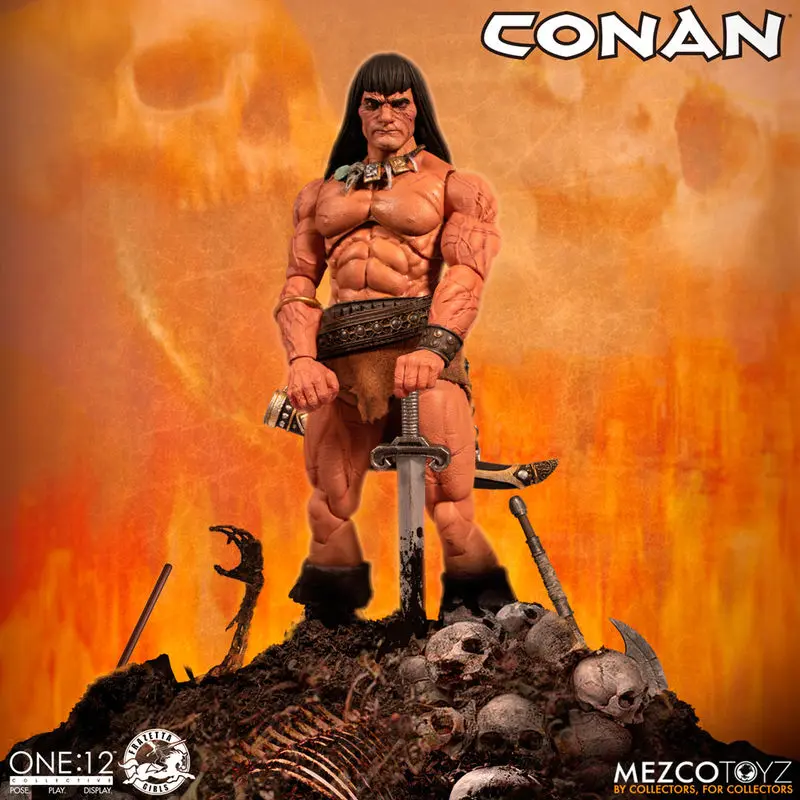 Conan the Barbarian Action Figure 1/12 Conan 17 cm product photo