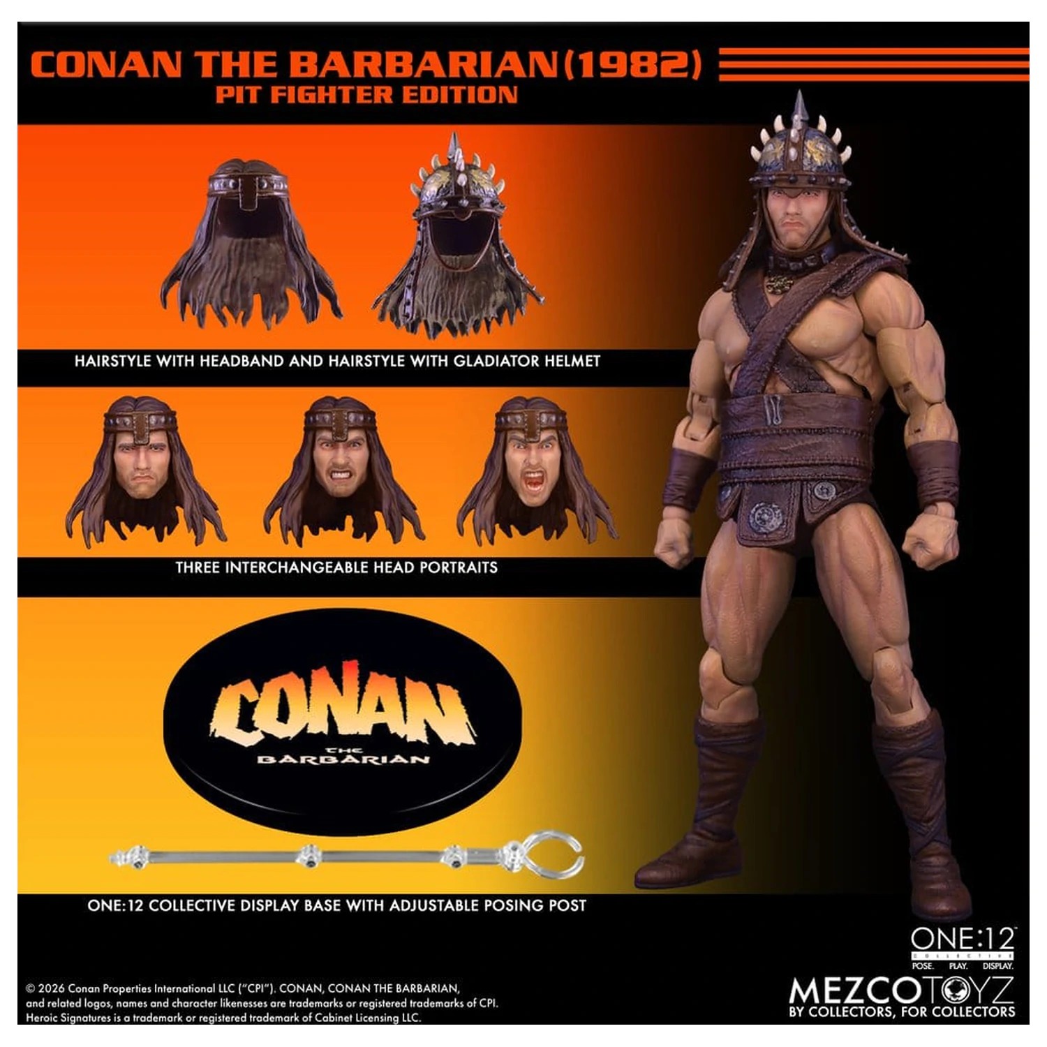 Conan the Barbarian One:12 Collective Action Figure 1/12 Conan (Pit Fighter Edition) 16 cm product photo