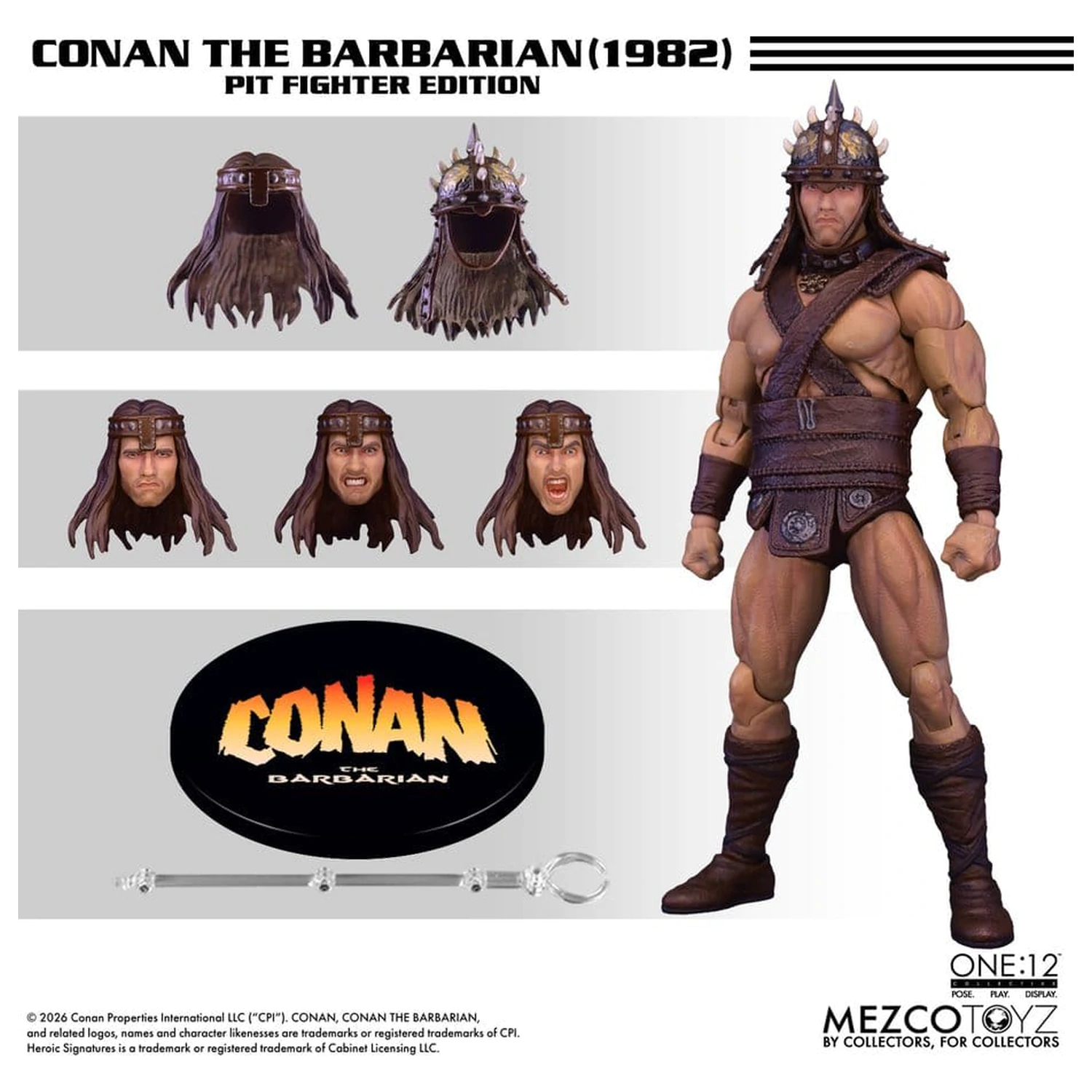 Conan the Barbarian One:12 Collective Action Figure 1/12 Conan (Pit Fighter Edition) 16 cm product photo