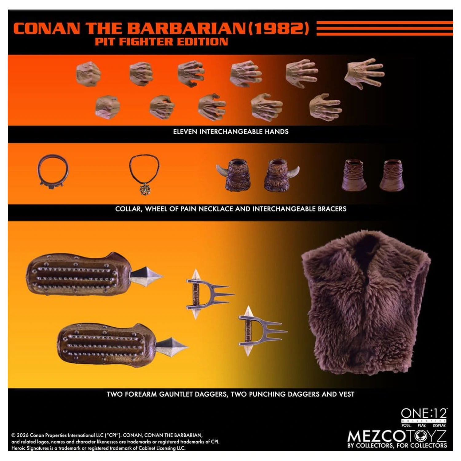 Conan the Barbarian One:12 Collective Action Figure 1/12 Conan (Pit Fighter Edition) 16 cm product photo