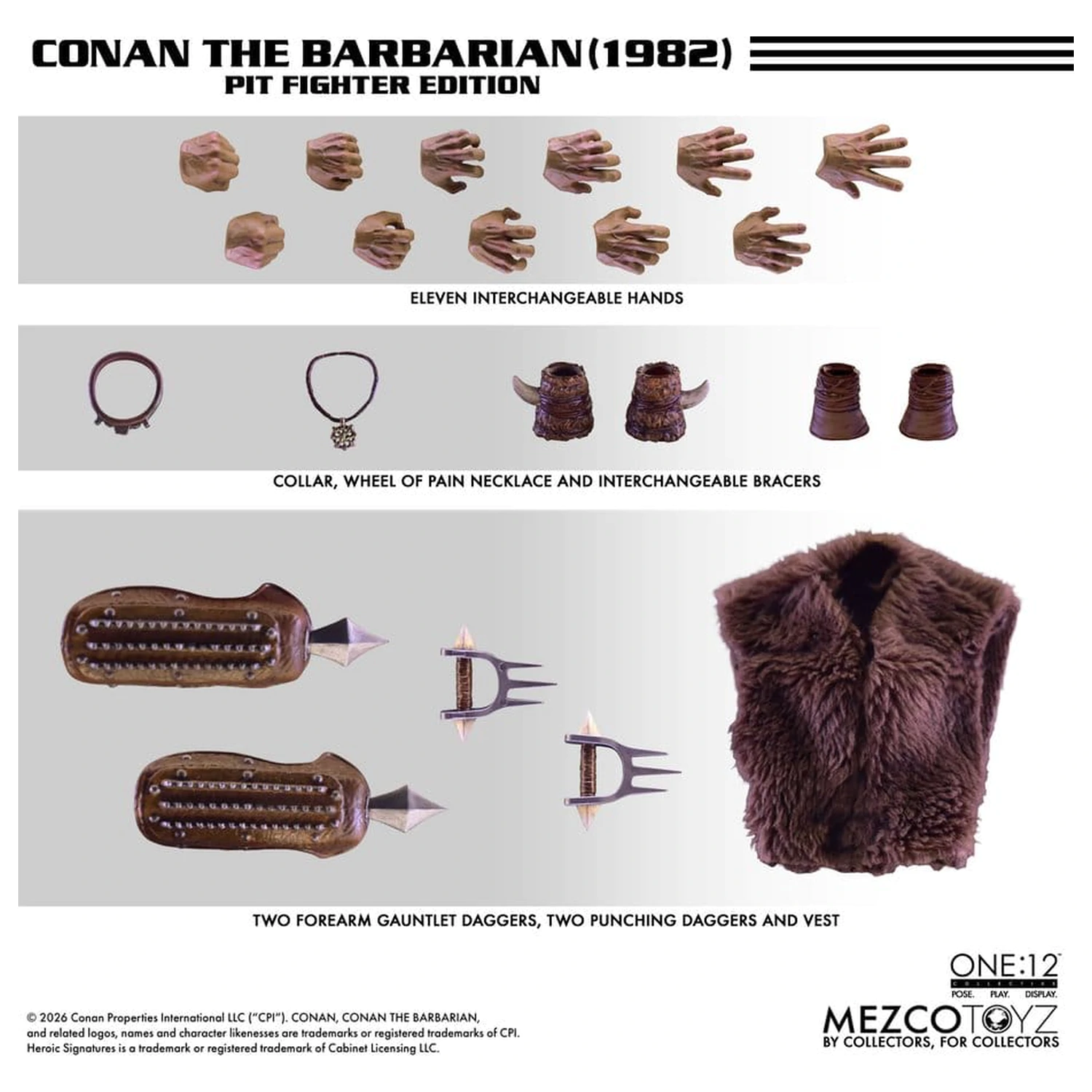 Conan the Barbarian One:12 Collective Action Figure 1/12 Conan (Pit Fighter Edition) 16 cm product photo