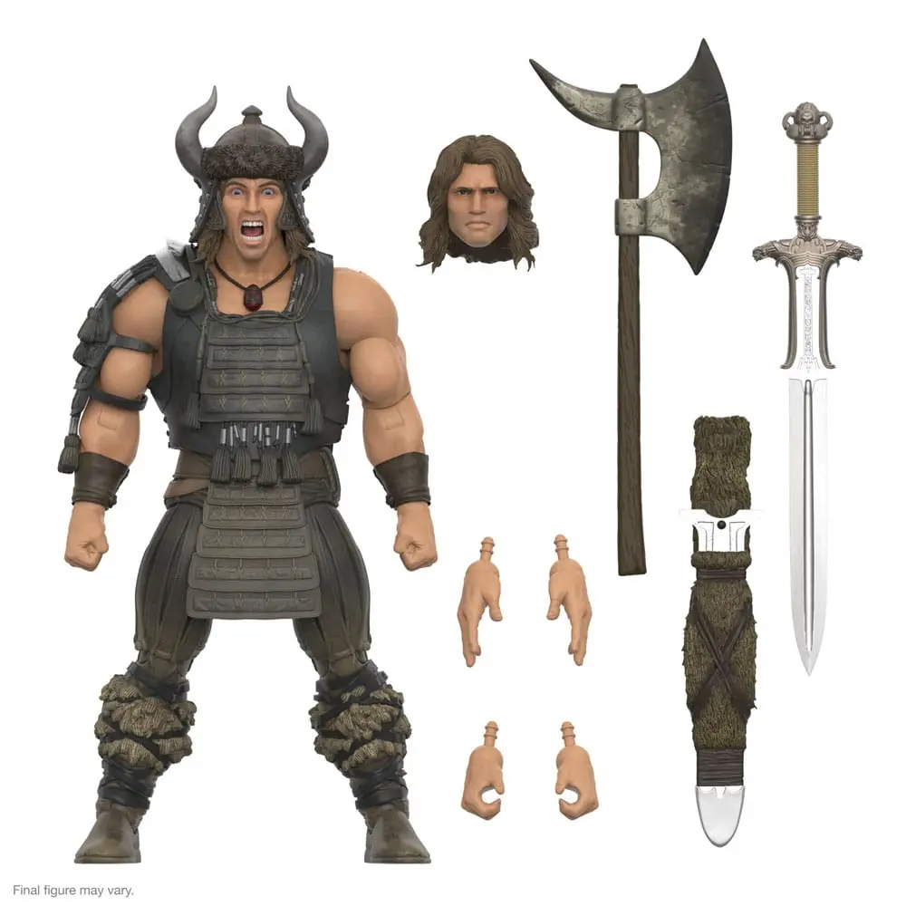 Conan the Barbarian Ultimates Action Figure Conan (Battle of the  Mounds) 18 cm termékfotó