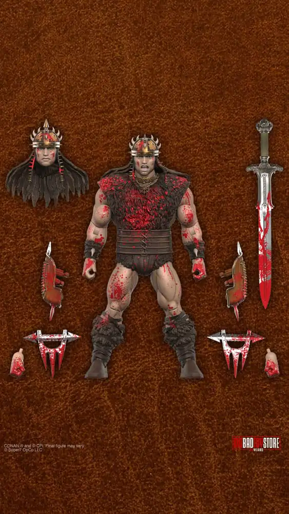 Conan the Barbarian Ultimates Action Figure Conan Blood Soaked Pit Fighter 18 cm product photo