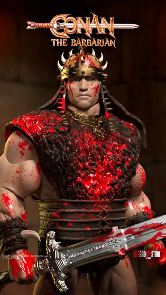 Conan the Barbarian Ultimates Action Figure Conan Blood Soaked Pit Fighter 18 cm product photo