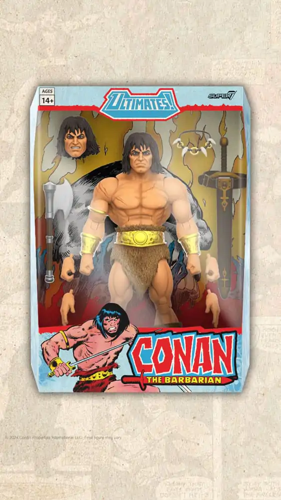 Conan the Barbarian Ultimates Action Figure Conan The Barbarian 18 cm termékfotó