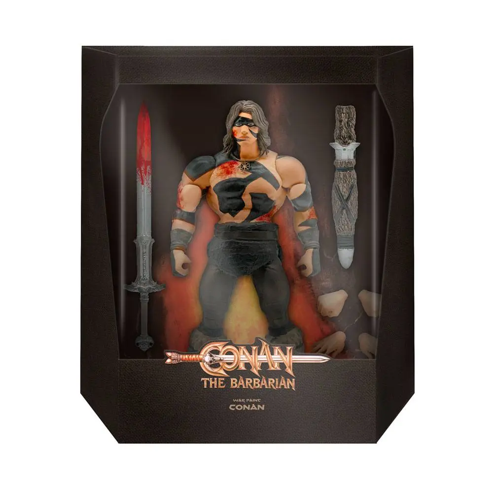 Conan the Barbarian Ultimates Action Figure Conan War Paint Conan 18 cm product photo