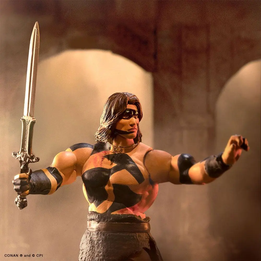 Conan the Barbarian Ultimates Action Figure Conan War Paint Conan 18 cm product photo