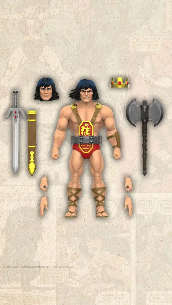 Conan the Barbarian Ultimates Action Figure Kull The Conqueror 18 cm product photo