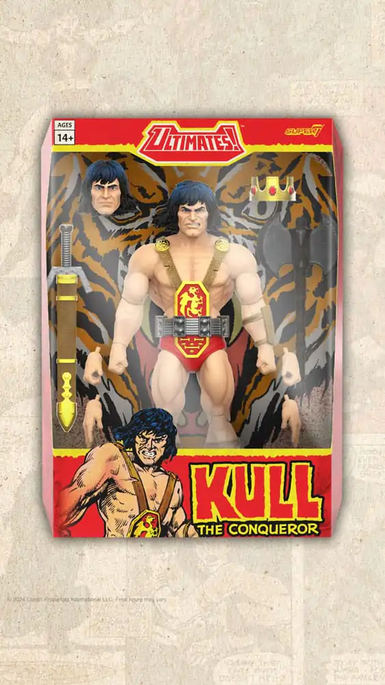 Conan the Barbarian Ultimates Action Figure Kull The Conqueror 18 cm product photo