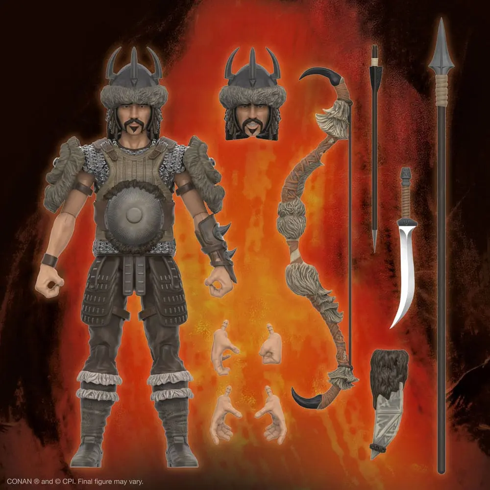 Conan the Barbarian Ultimates Action Figure Subotai (Battle of the  Mounds) 18 cm termékfotó