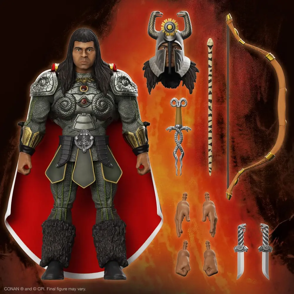 Conan the Barbarian Ultimates Action Figure Thulsa Doom (Battle  of the Mounds) 18 cm product photo