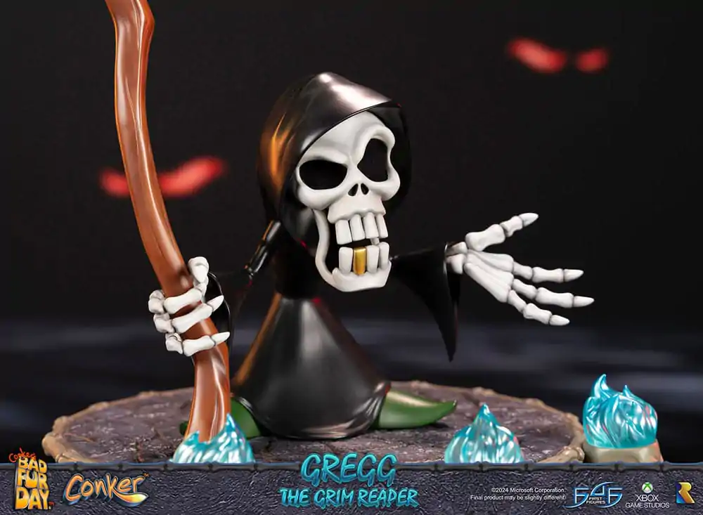 Conker: Conker's Bad Fur Day Statue Gregg the Grim Reaper 36 cm product photo