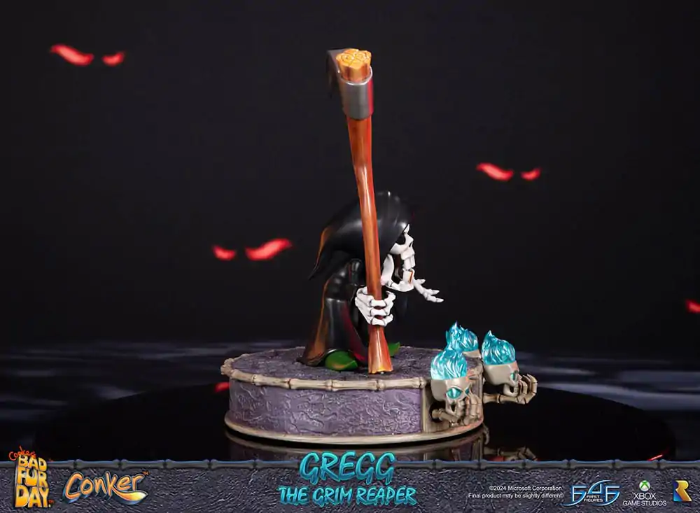 Conker: Conker's Bad Fur Day Statue Gregg the Grim Reaper 36 cm product photo