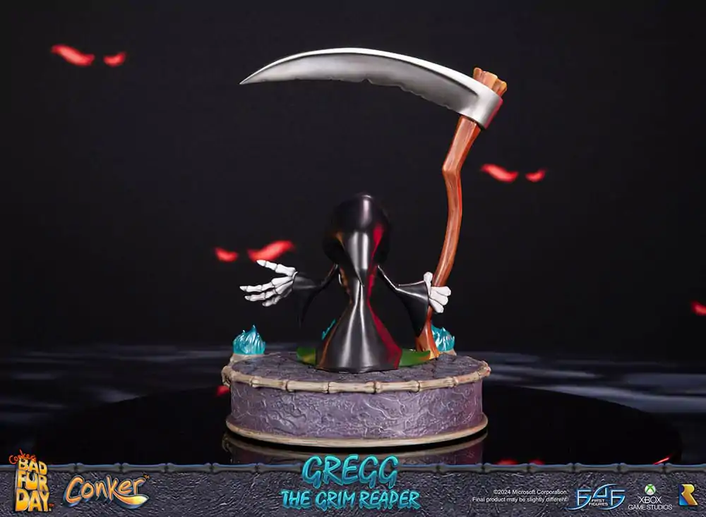 Conker: Conker's Bad Fur Day Statue Gregg the Grim Reaper 36 cm product photo