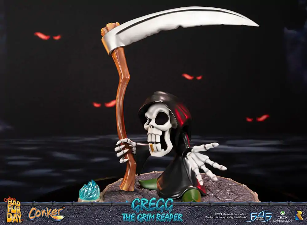 Conker: Conker's Bad Fur Day Statue Gregg the Grim Reaper 36 cm product photo