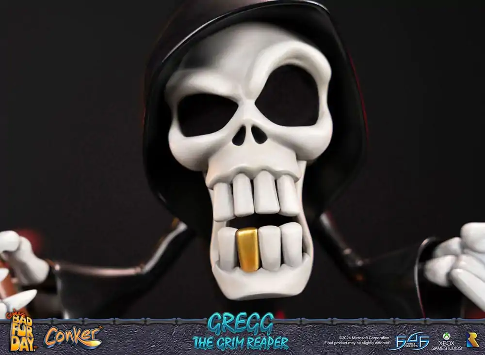 Conker: Conker's Bad Fur Day Statue Gregg the Grim Reaper 36 cm product photo
