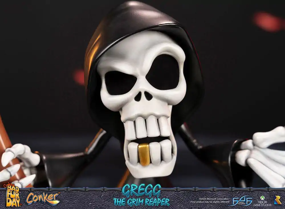 Conker: Conker's Bad Fur Day Statue Gregg the Grim Reaper 36 cm product photo