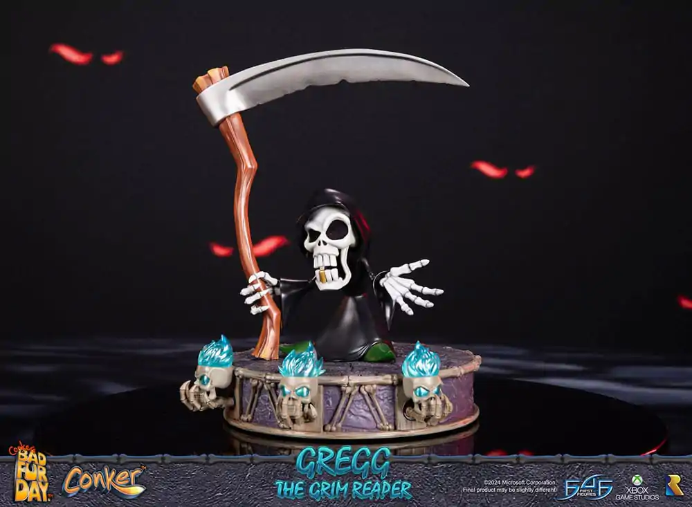 Conker: Conker's Bad Fur Day Statue Gregg the Grim Reaper 36 cm product photo