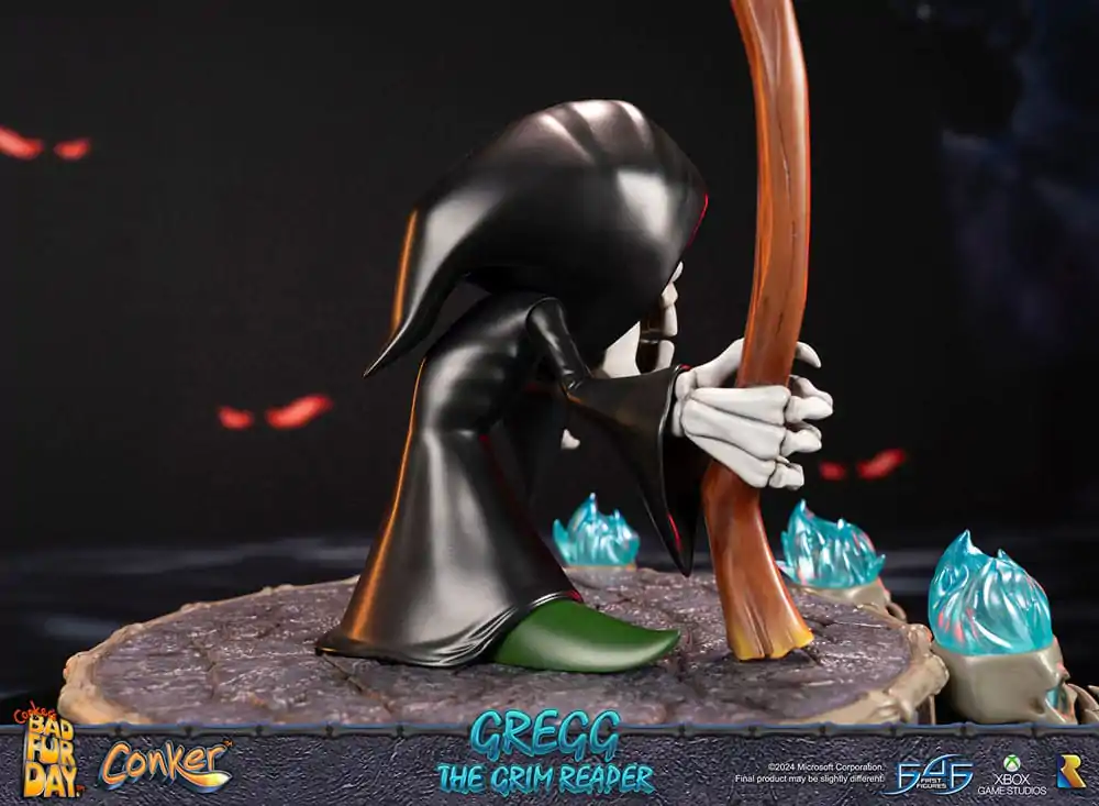 Conker: Conker's Bad Fur Day Statue Gregg the Grim Reaper 36 cm product photo