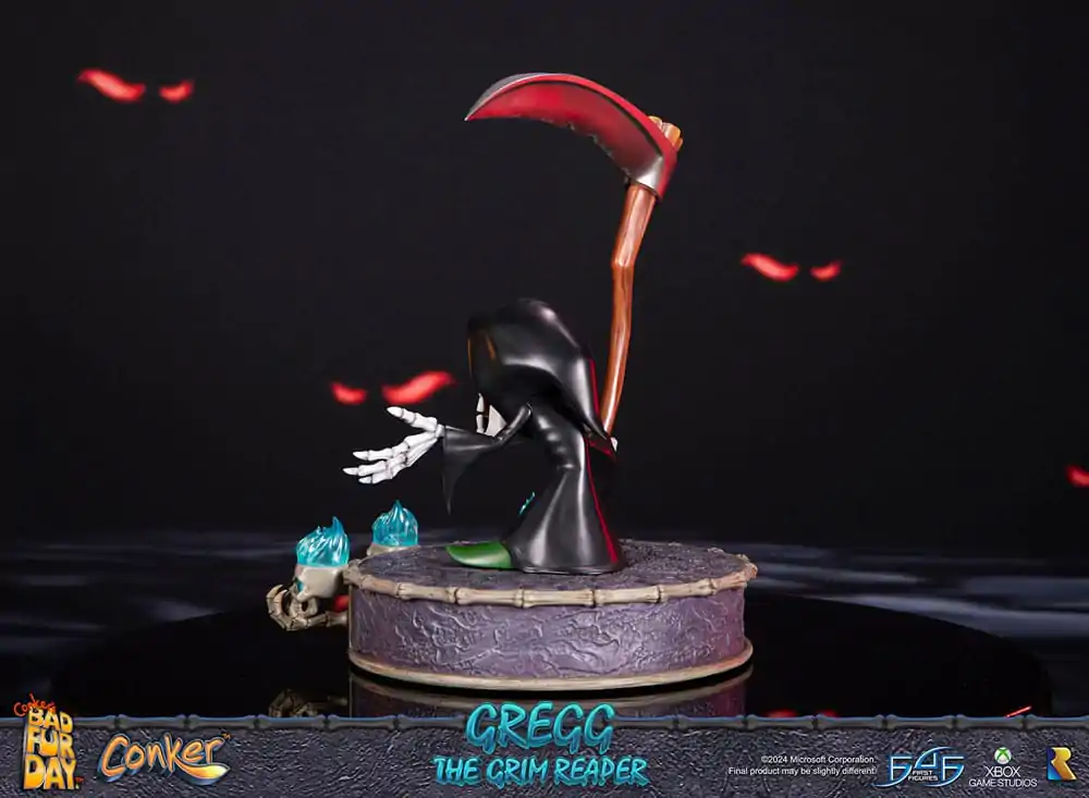 Conker: Conker's Bad Fur Day Statue Gregg the Grim Reaper 36 cm product photo