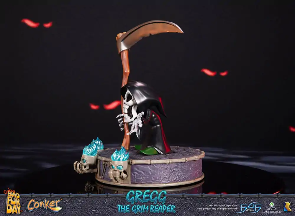 Conker: Conker's Bad Fur Day Statue Gregg the Grim Reaper 36 cm product photo