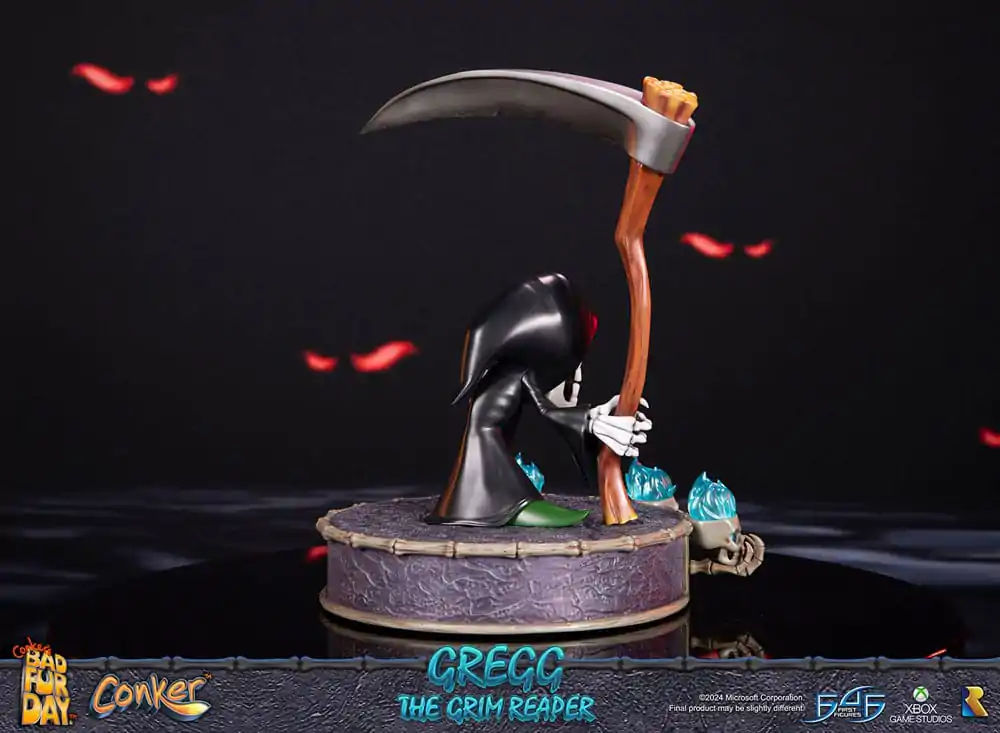 Conker: Conker's Bad Fur Day Statue Gregg the Grim Reaper 36 cm product photo