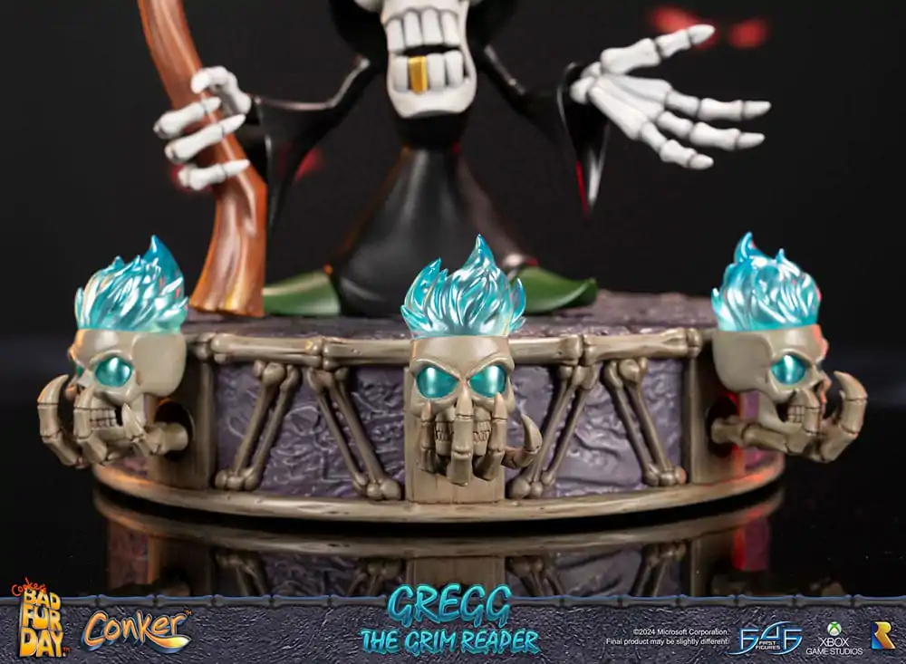 Conker: Conker's Bad Fur Day Statue Gregg the Grim Reaper 36 cm product photo