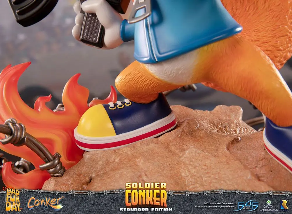 Conker: Conker's Bad Fur Day Statue Soldier Conker 33 cm product photo