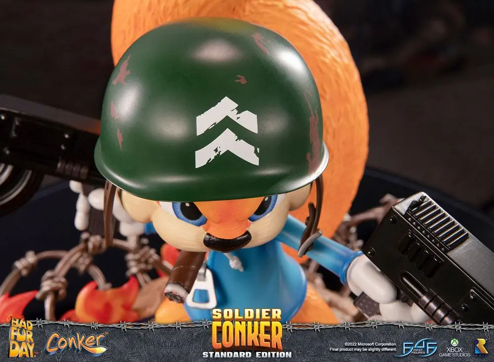 Conker: Conker's Bad Fur Day Statue Soldier Conker 33 cm product photo