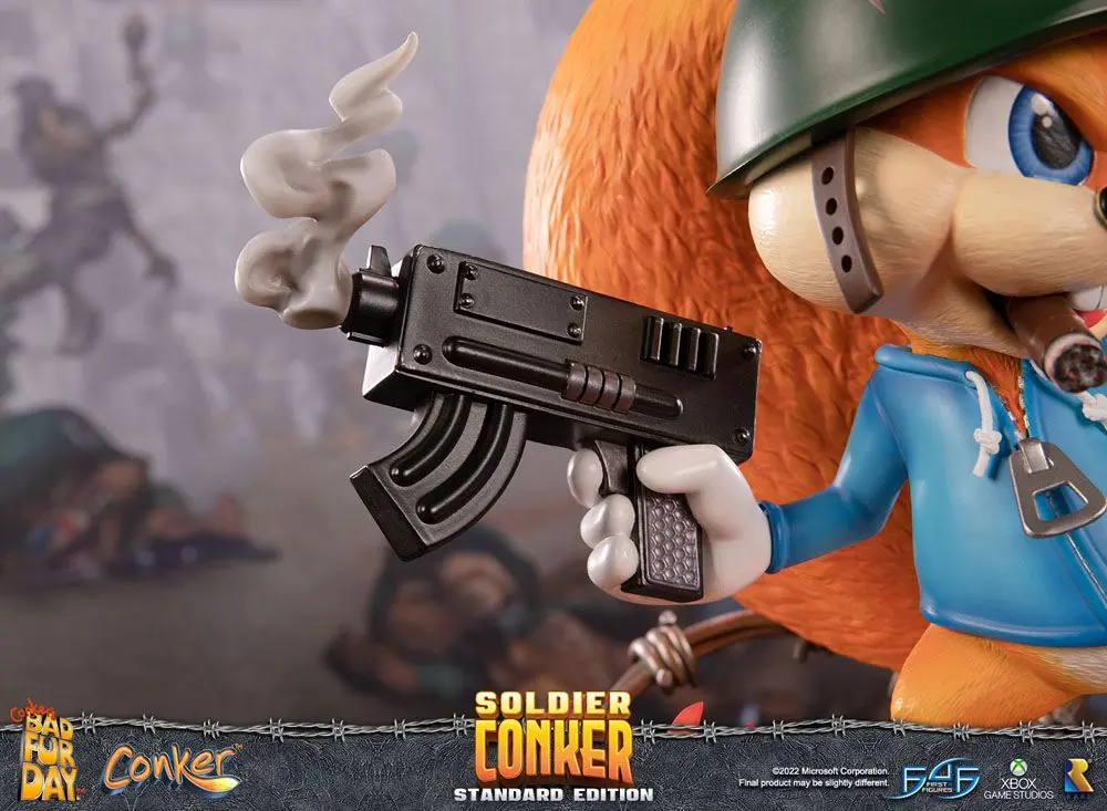 Conker: Conker's Bad Fur Day Statue Soldier Conker 33 cm product photo
