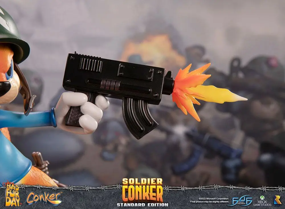 Conker: Conker's Bad Fur Day Statue Soldier Conker 33 cm product photo