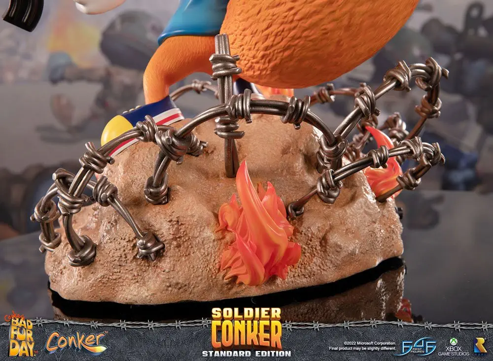 Conker: Conker's Bad Fur Day Statue Soldier Conker 33 cm product photo
