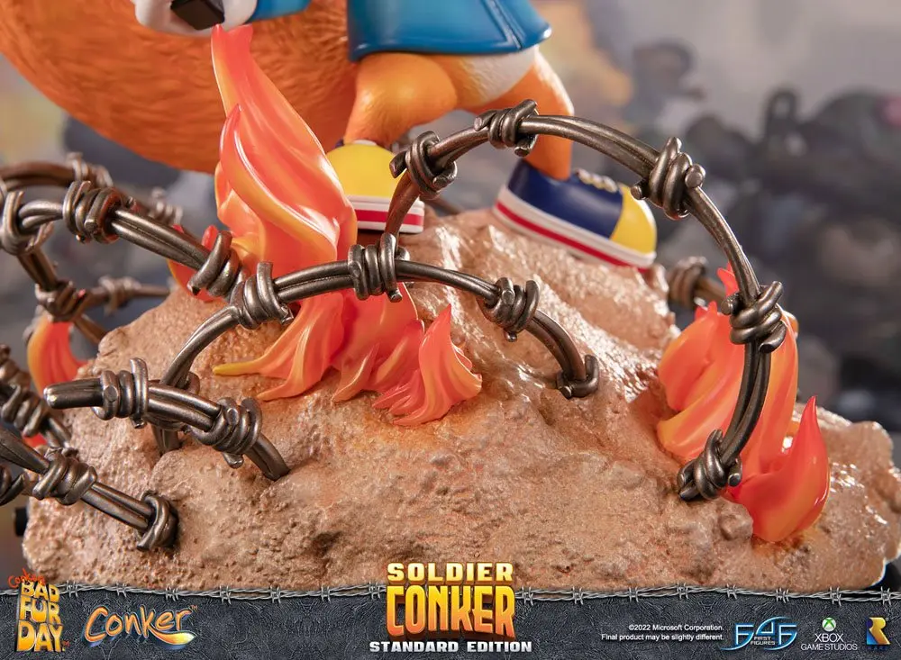Conker: Conker's Bad Fur Day Statue Soldier Conker 33 cm product photo