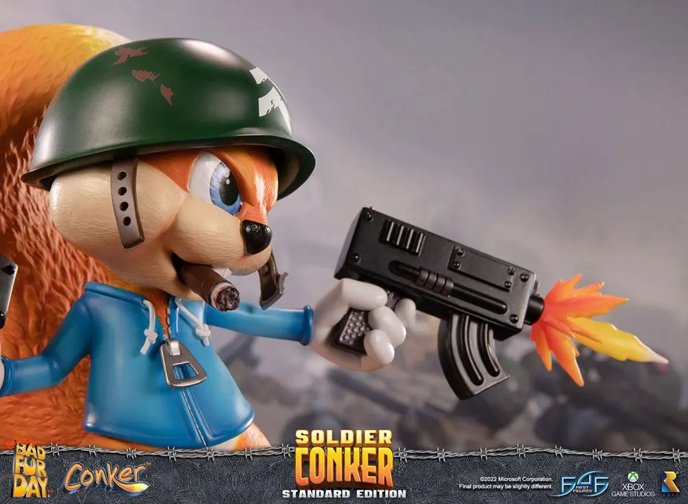 Conker: Conker's Bad Fur Day Statue Soldier Conker 33 cm product photo