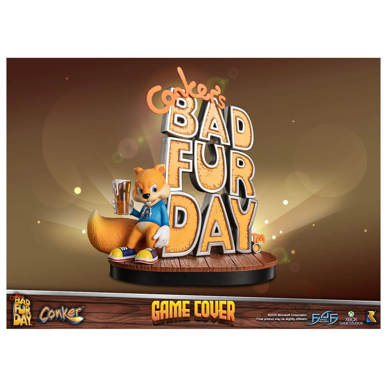 Conker´s Bad Fur Day Statue Game Cover Exclusive Edition 45 cm product photo