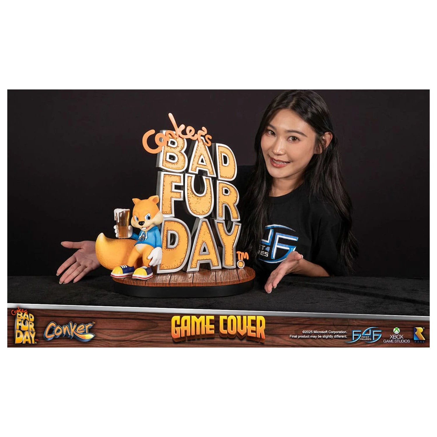 Conker´s Bad Fur Day Statue Game Cover Exclusive Edition 45 cm product photo