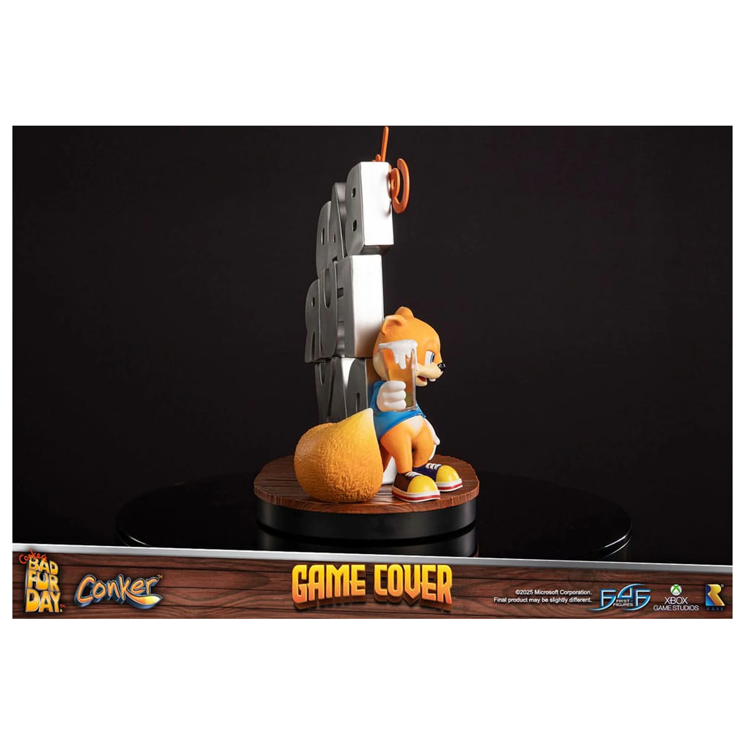 Conker´s Bad Fur Day Statue Game Cover Exclusive Edition 45 cm product photo