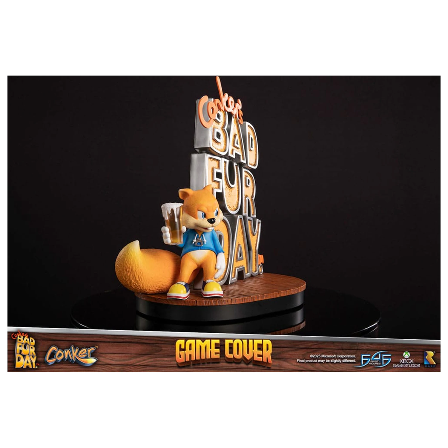 Conker´s Bad Fur Day Statue Game Cover Exclusive Edition 45 cm product photo