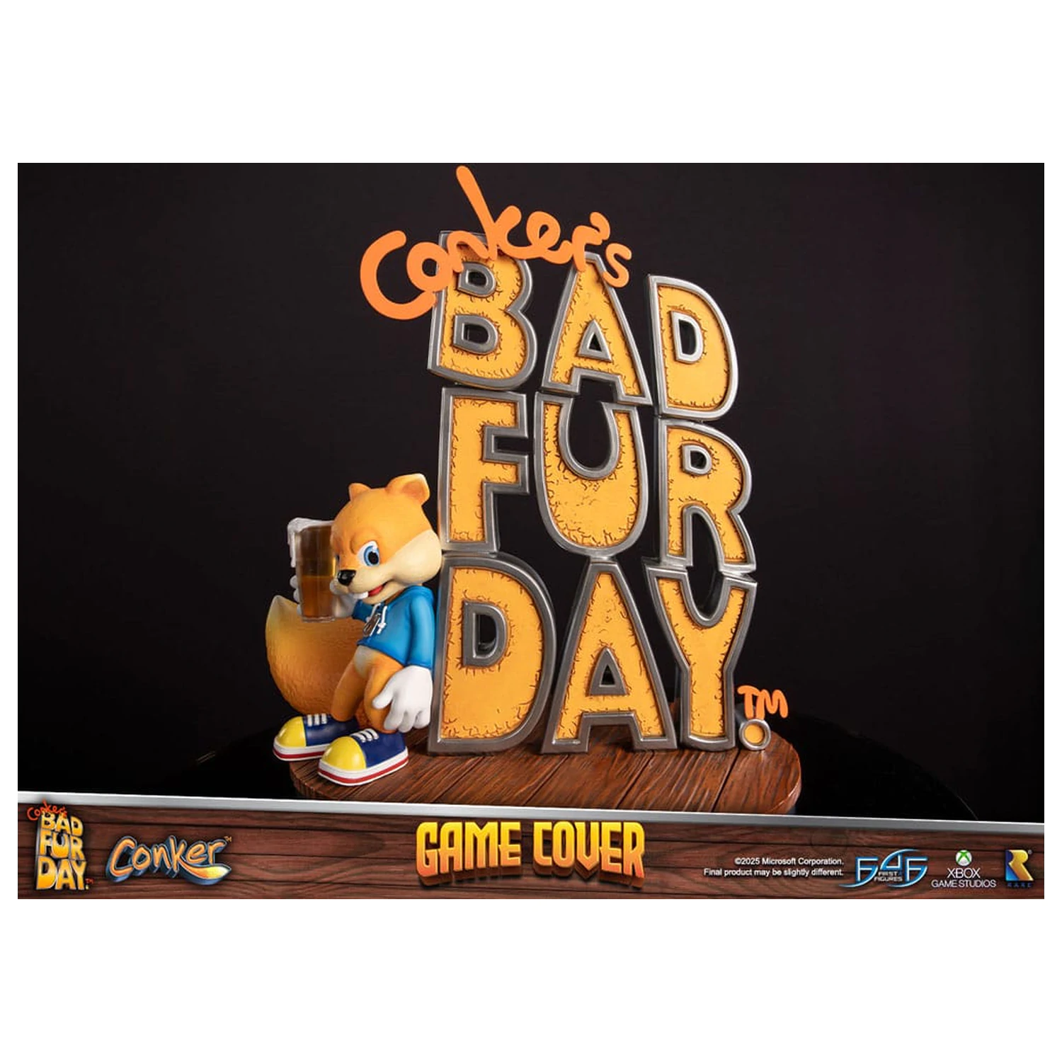 Conker´s Bad Fur Day Statue Game Cover Exclusive Edition 45 cm product photo