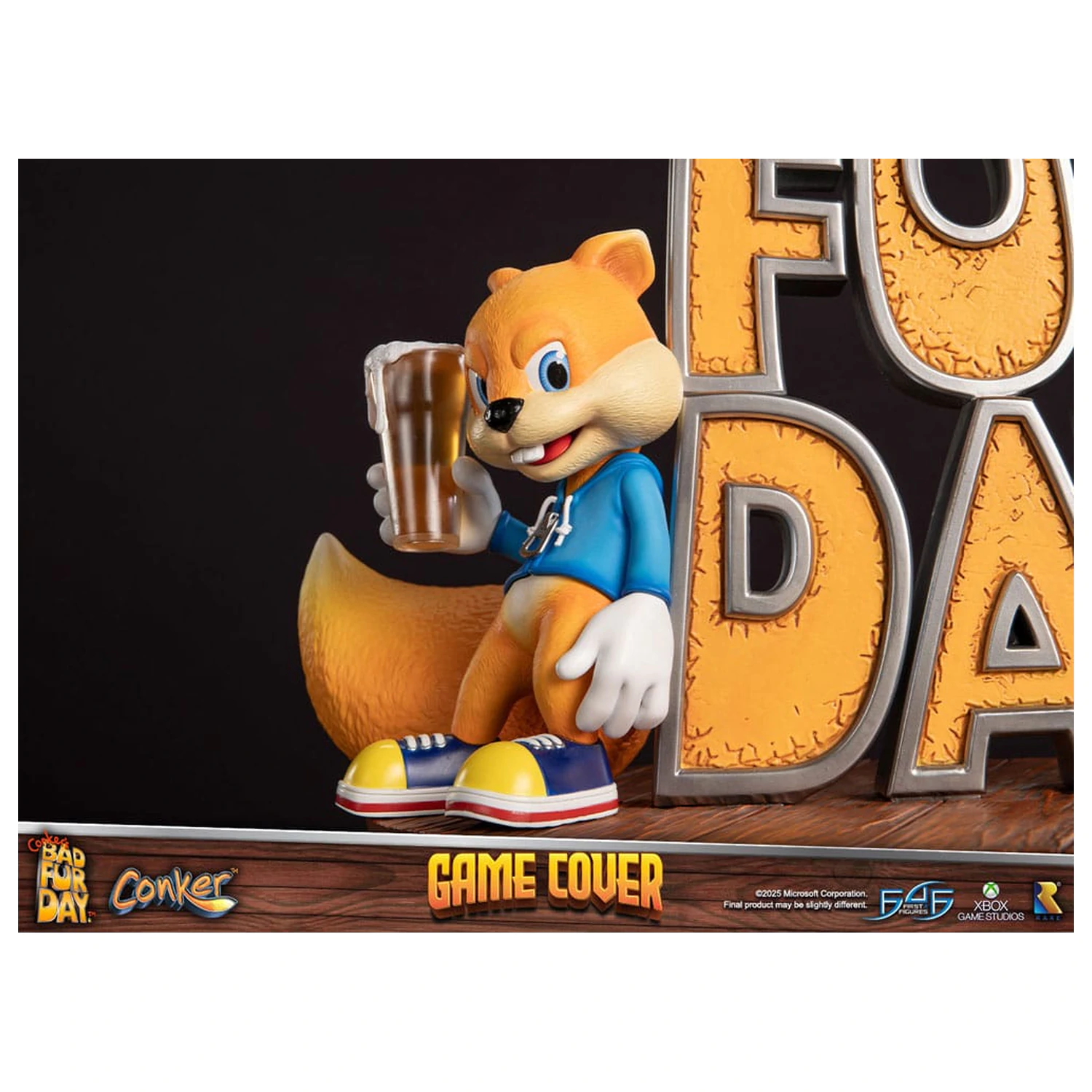 Conker´s Bad Fur Day Statue Game Cover Exclusive Edition 45 cm product photo