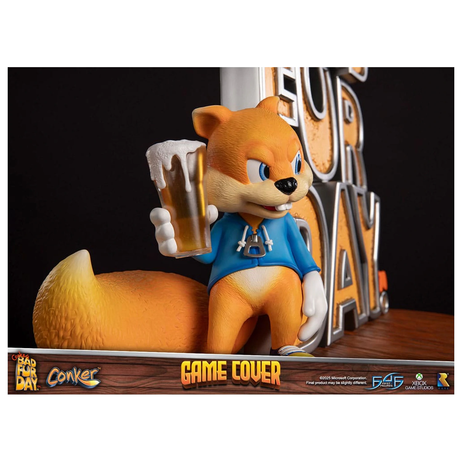 Conker´s Bad Fur Day Statue Game Cover Exclusive Edition 45 cm product photo